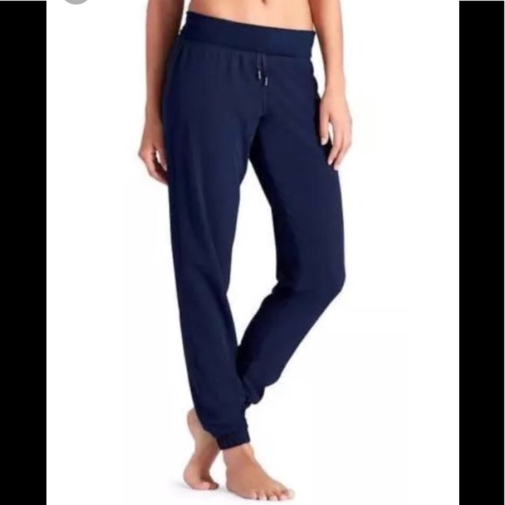Athleta City Be True Navy Blue Harem Pants Size 4